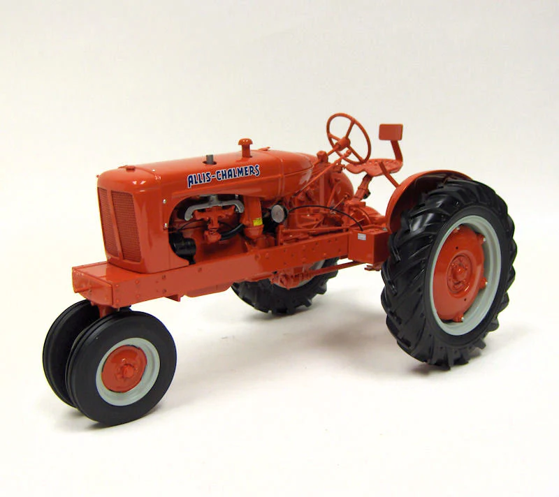 1/12 Allis Chalmers WC Tractor with Narrow Front & Rubber Tires, Franklin Mint Precision #3