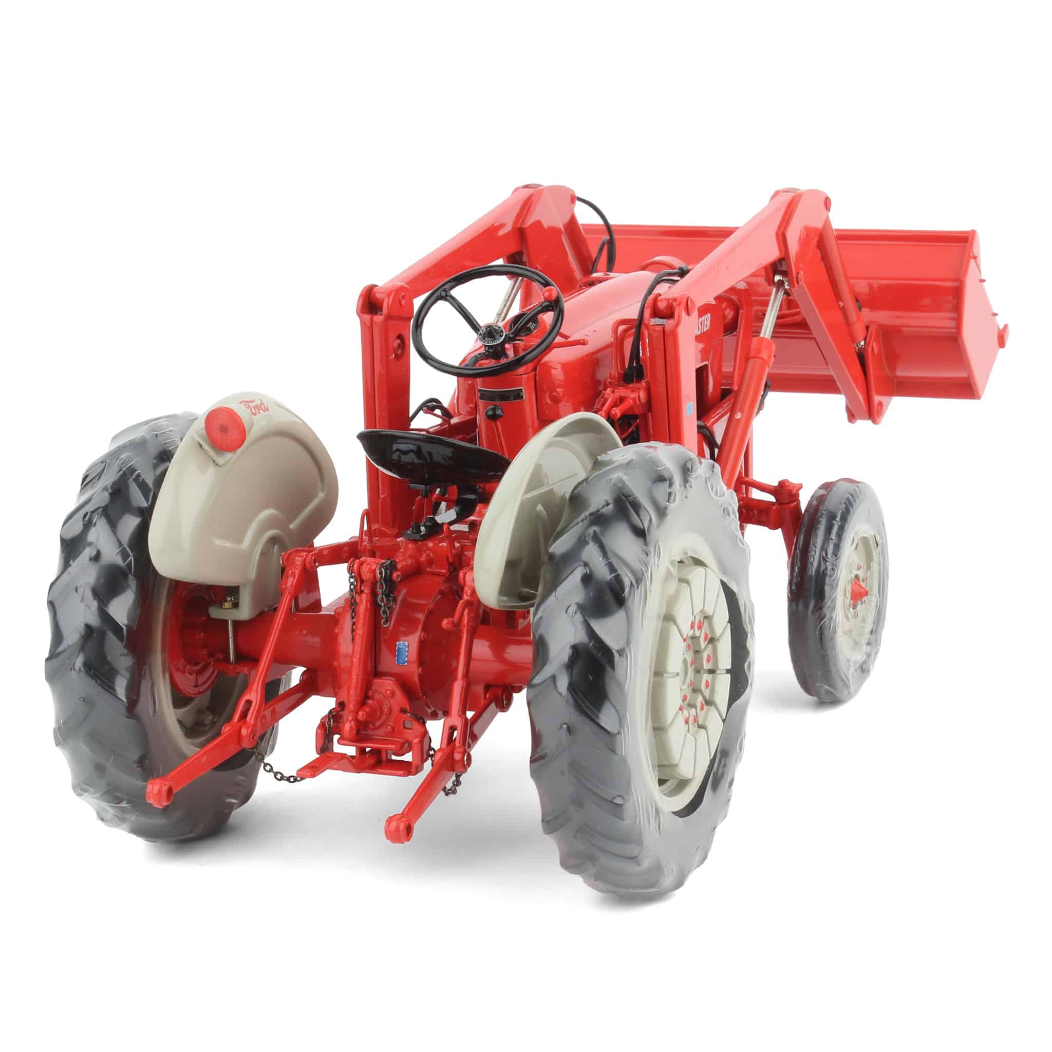 1/16 1957 Ford 641 Workmaster Tractor with 725 Loader, Precision Series #6 by ERTL - LOOSE - Image 3