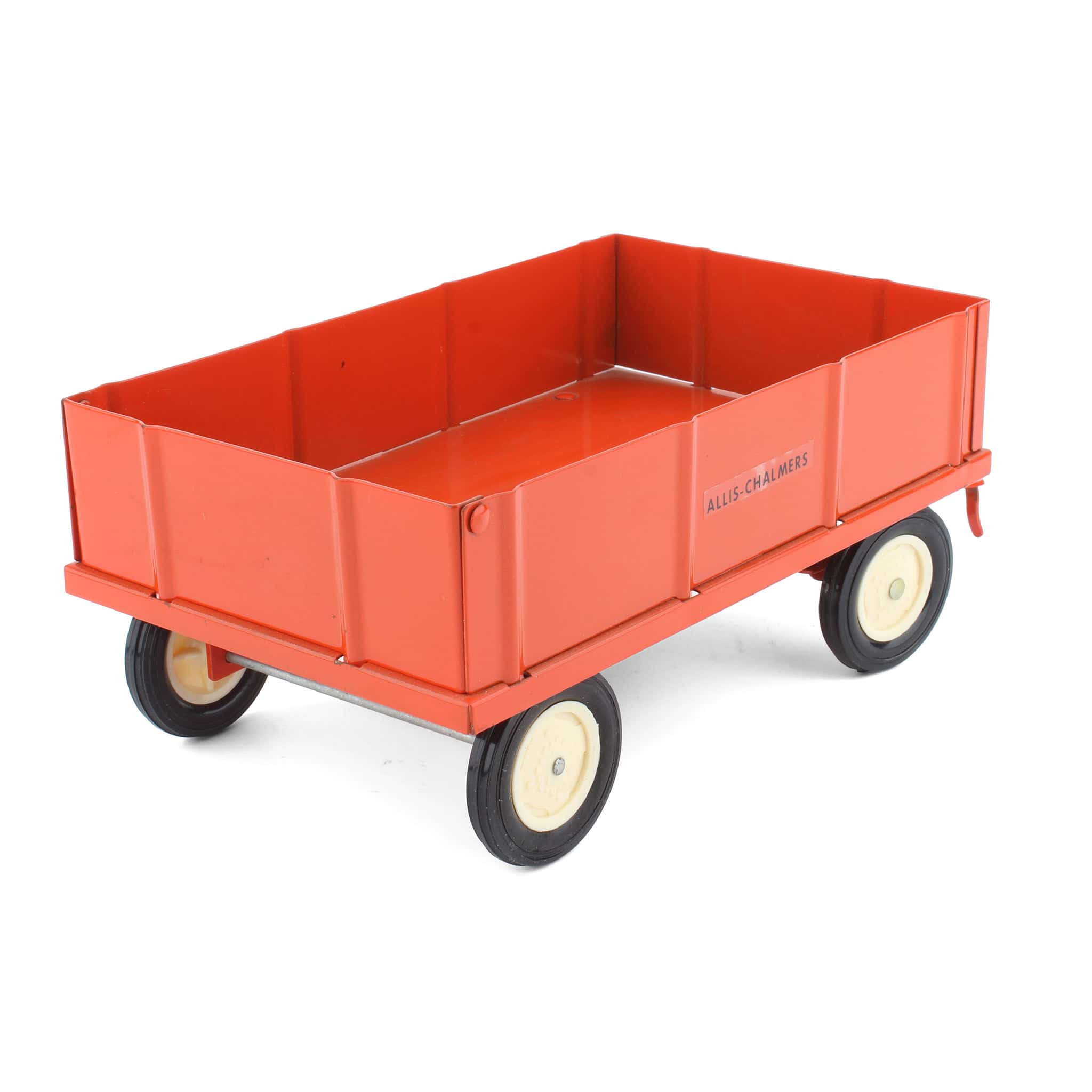 1/16 Allis Chalmers Barge Wagon with Smooth Sides and White Rims - LOOSE - Image 3