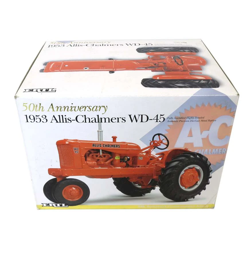 1/16 Allis Chalmers WD-45 Narrow Front Gas Tractor, 50th Anniversary, Precision Series by ERTL