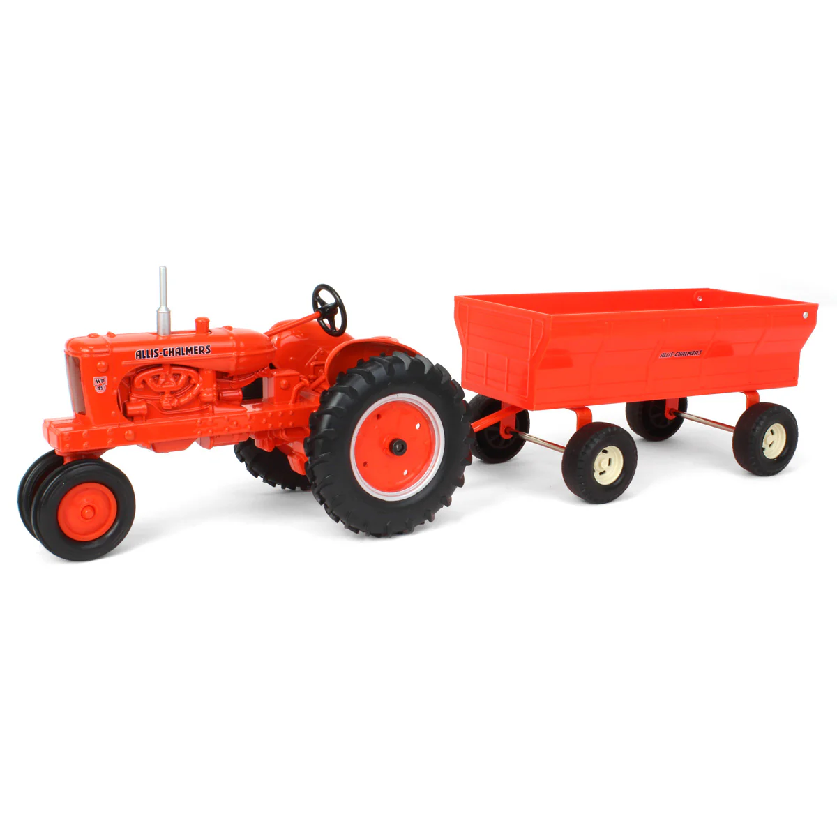 1/16 Allis Chalmers WD-45 Tractor with Flare Box Wagon by ERTL