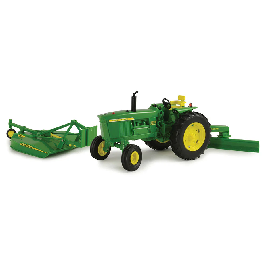 1/16 Big Farm John Deere 4020 Tractor with Blade & Mower