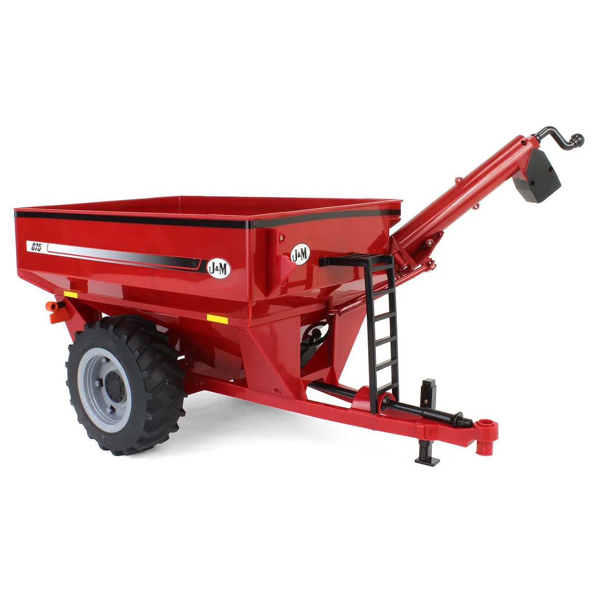 1/16 Case IH 8240 Combine & Red J&M 875 Grain Cart Set, ERTL Big Farm - Image 5