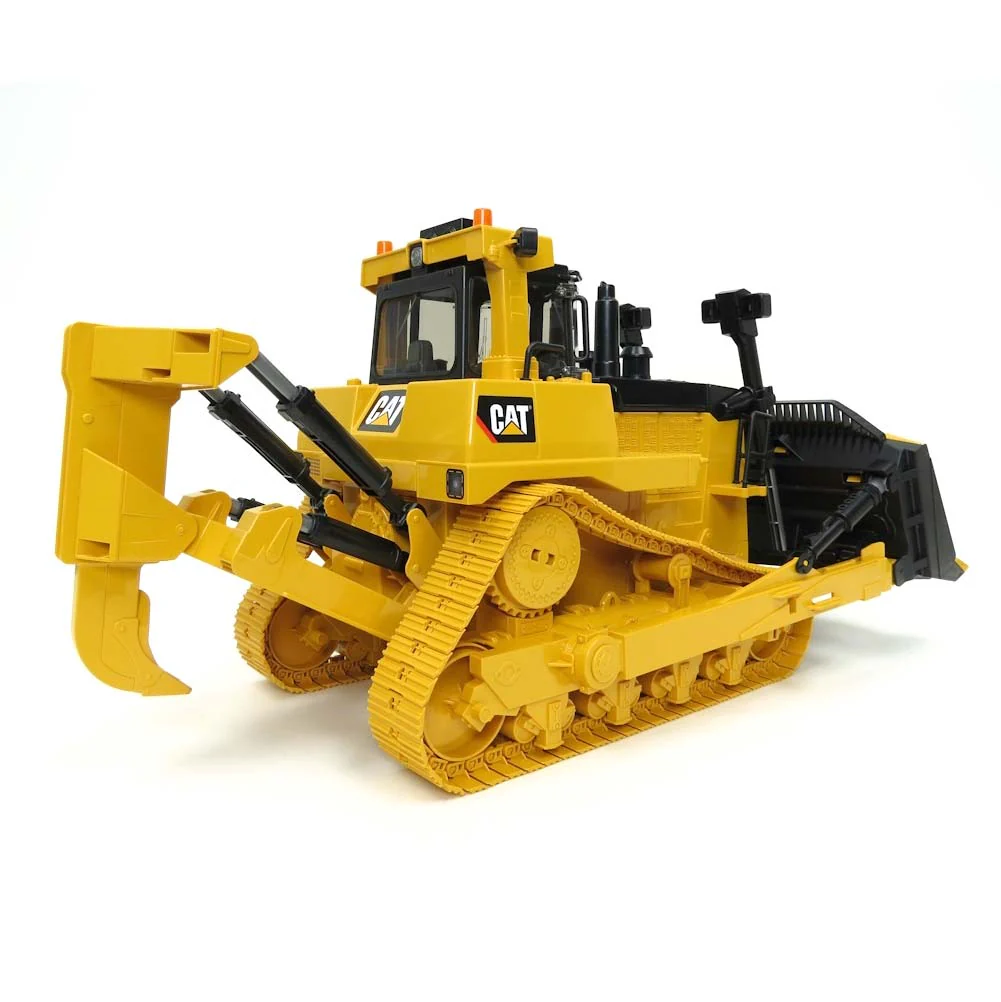 1/16 Caterpillar Large Track Type Bulldozer by Bruder & Hard Hat - Image 3