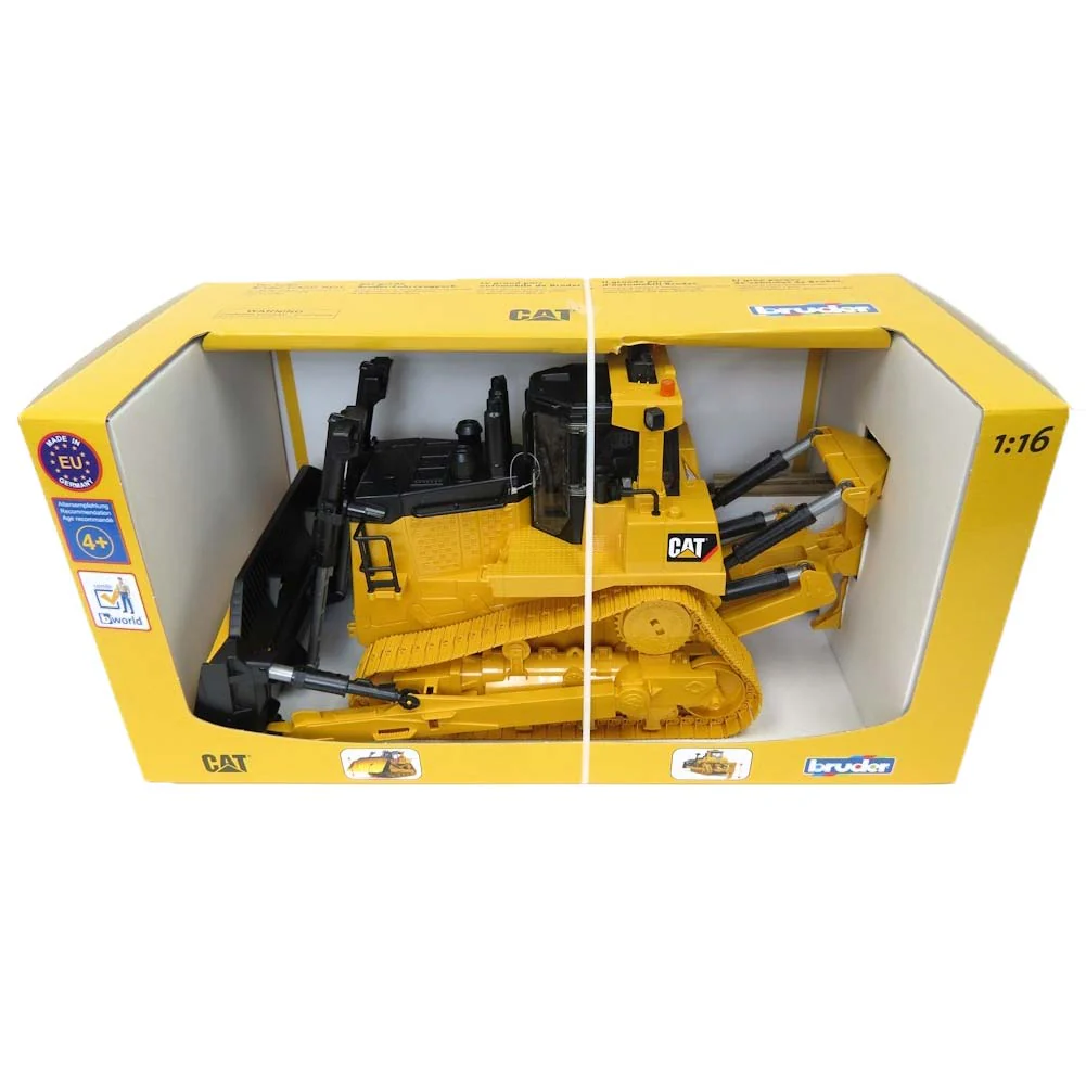 1/16 Caterpillar Large Track Type Bulldozer by Bruder & Hard Hat - Image 6