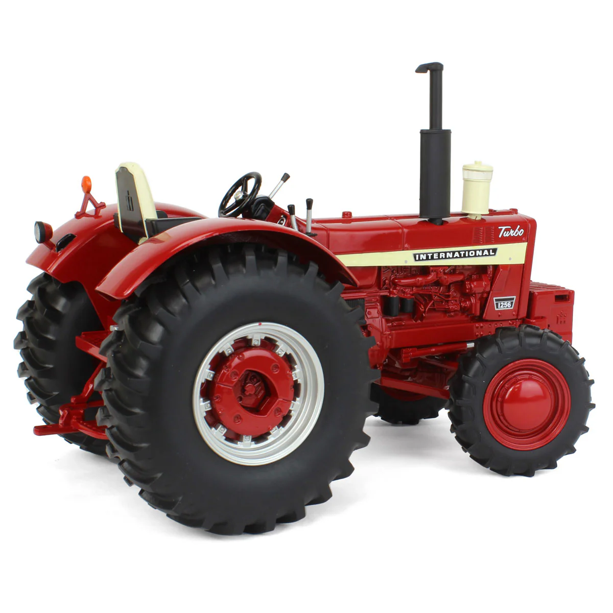 1/16 International Harvester 1256 Wheatland Turbo Tractor with MFWD, ERTL Prestige Collection - Image 3
