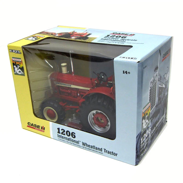 1/16 International Harvester 1206 Diesel Turbo Wheatland Edition Tractor by ERTL, 2009 National Farm Museum - Image 5