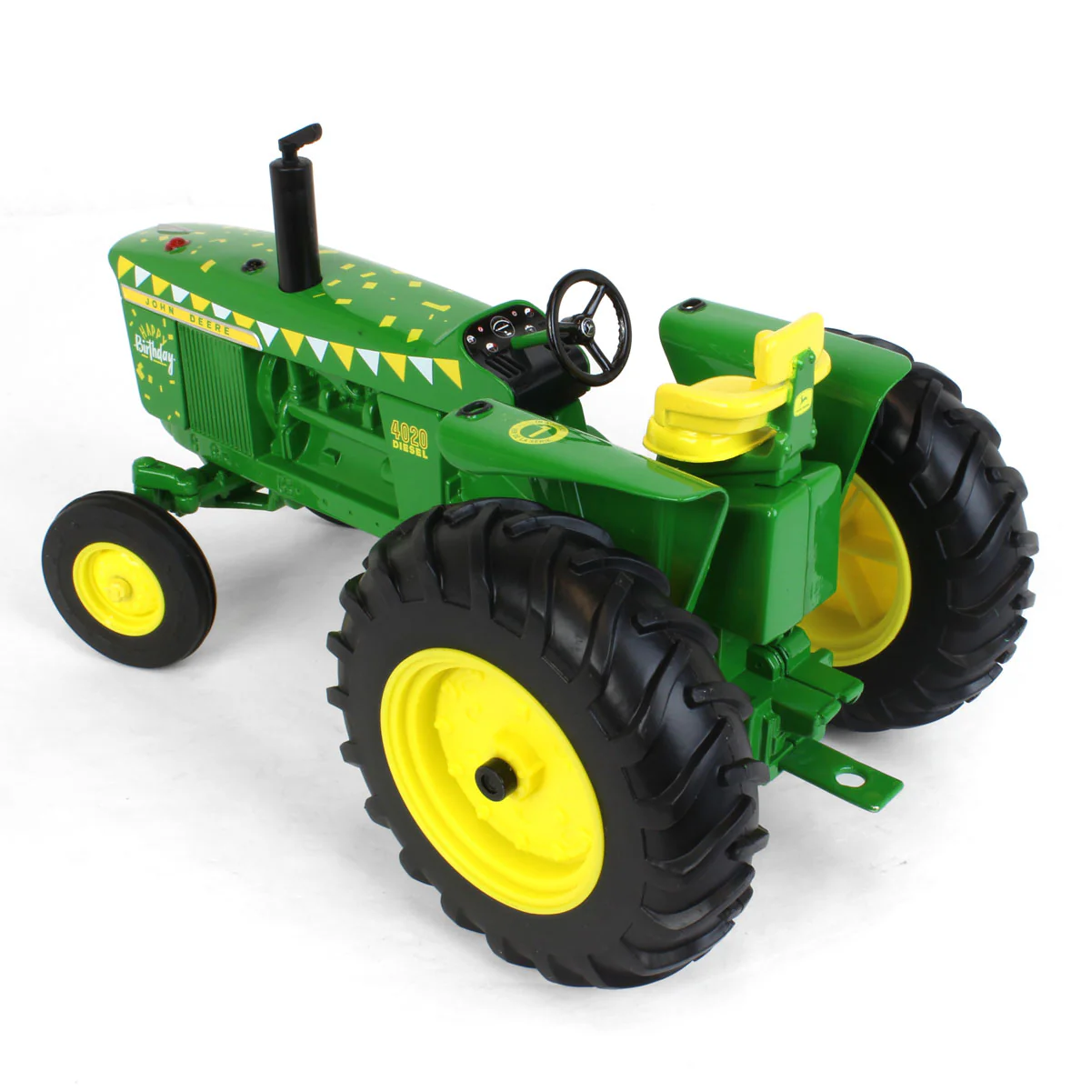 1/16 John Deere 4020 "Happy Birthday" Tractor with Wide Front by ERTL - Image 4