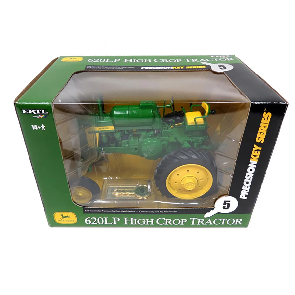 1/16 John Deere 620 LP High Crop Tractor, Precision Key Series #5 by ERTL - Image 6