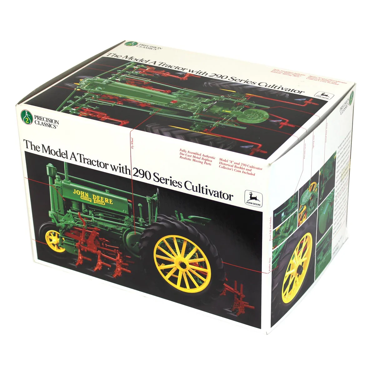1/16 John Deere A Tractor with 290 Series Cultivator, ERTL Precision Classics #2