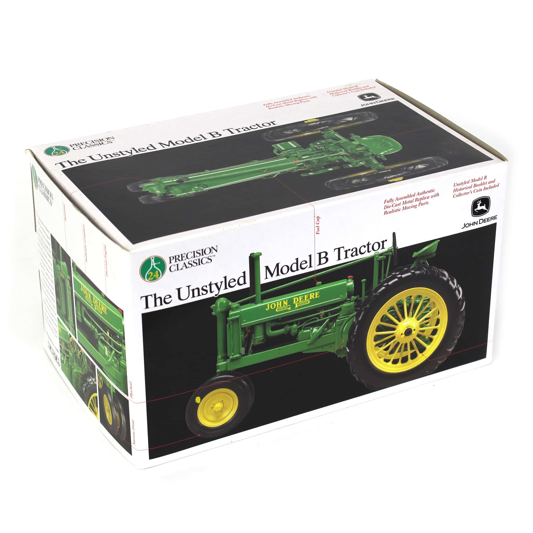 1/16 John Deere Unstyled Model B Tractor, Precision Series #24 by ERTL - Image 5