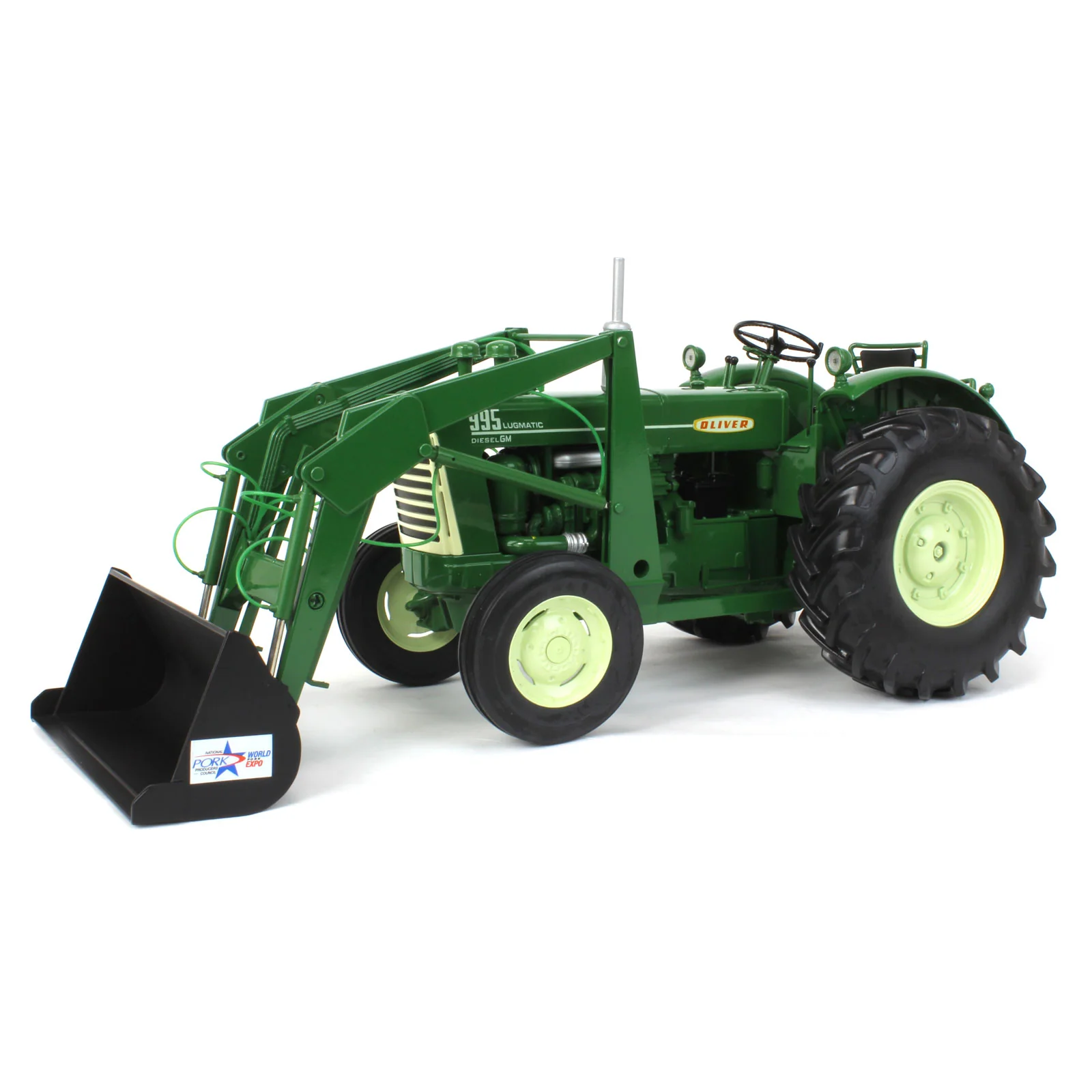 1/16 Oliver 995 Lugmatic Tractor with Loader by SpecCast, 2010 Pork Expo, 7th in Series