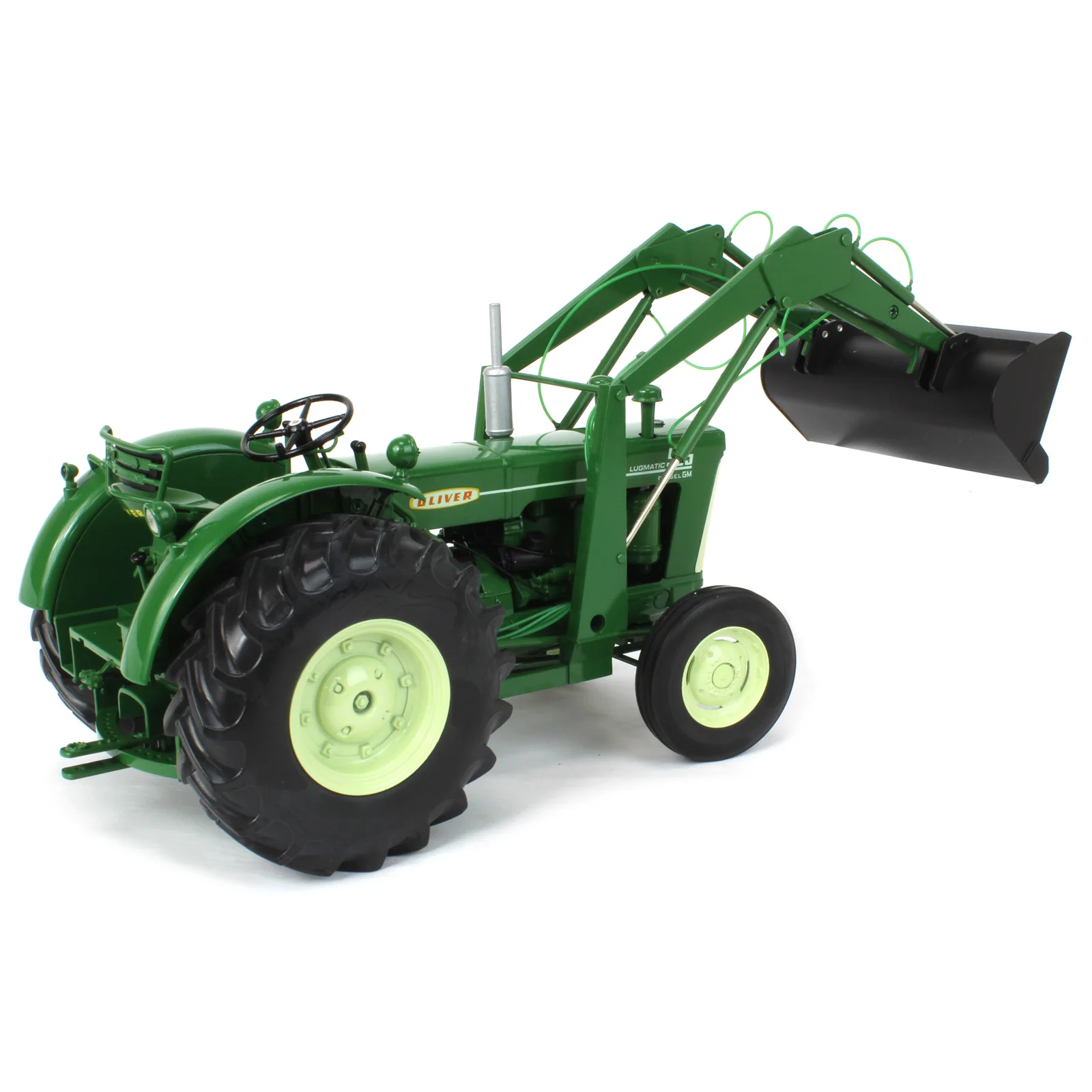 1/16 Oliver 995 Lugmatic Tractor with Loader by SpecCast, 2010 Pork Expo, 7th in Series - Image 3