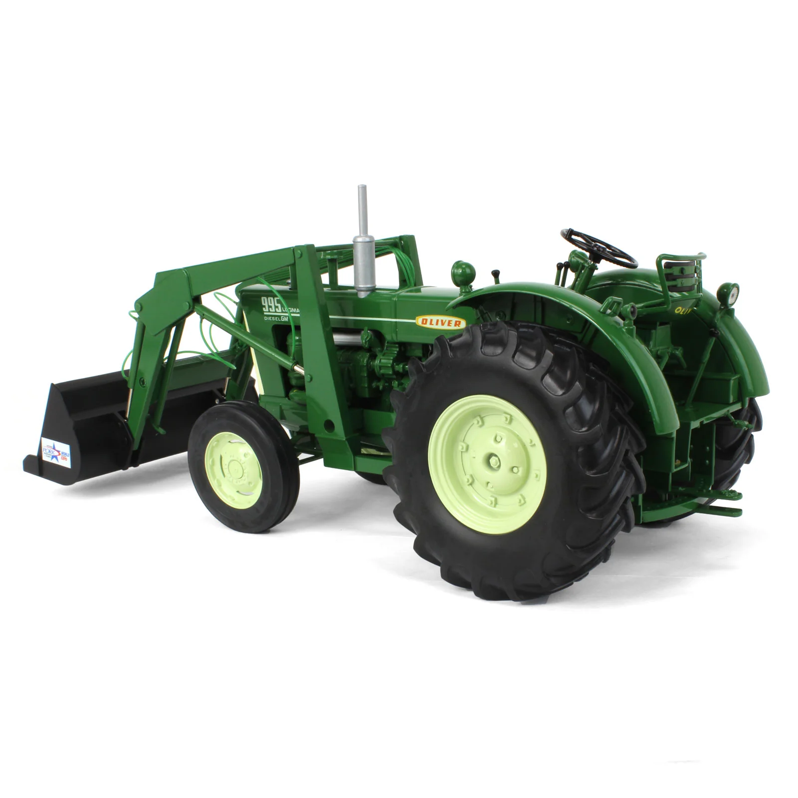 1/16 Oliver 995 Lugmatic Tractor with Loader by SpecCast, 2010 Pork Expo, 7th in Series - Image 4