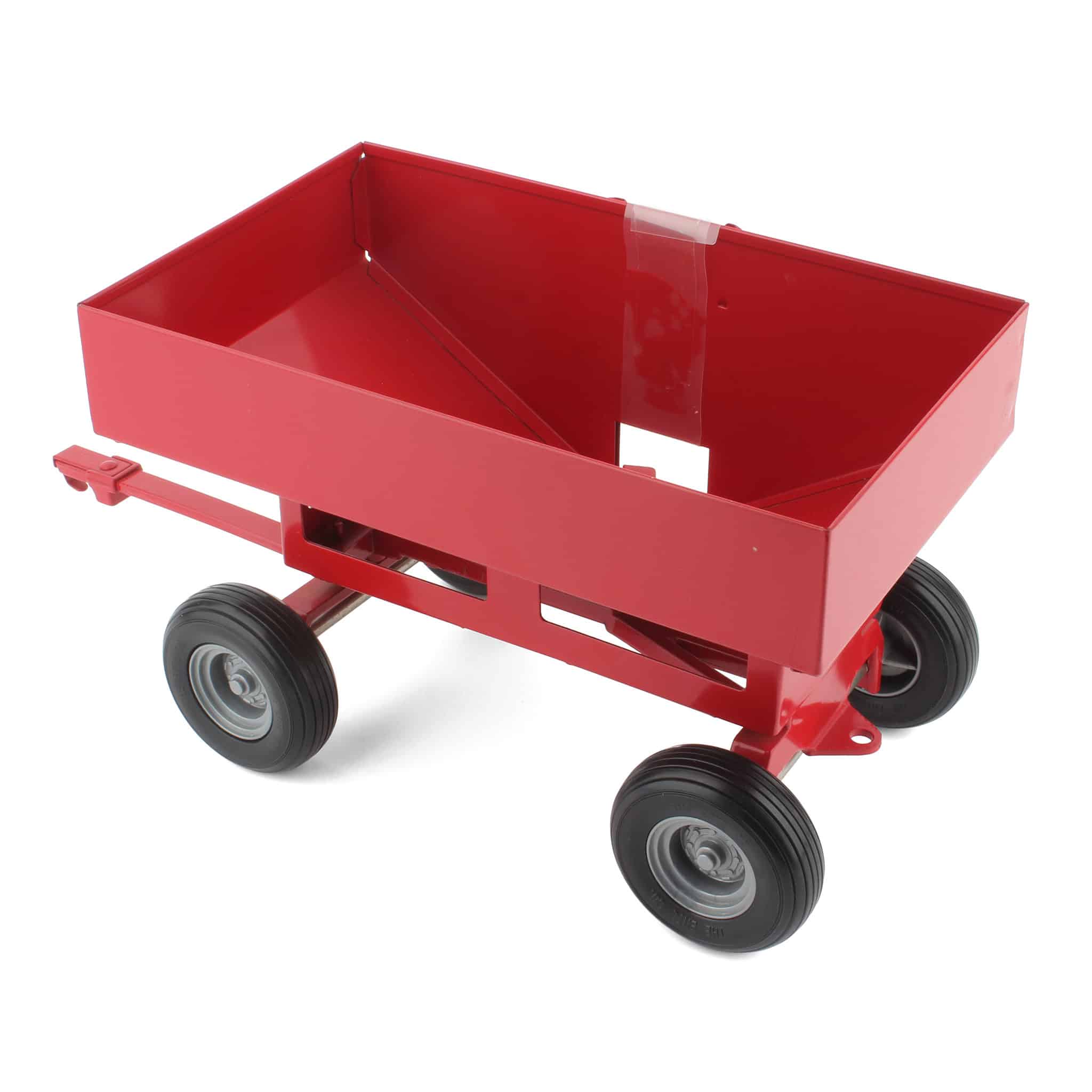 1/16 Red Gravity Wagon with Large Tires - Loose, No Box - Image 2