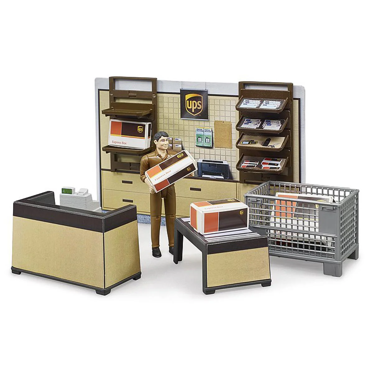1/16 UPS Store Office by Bruder BWorld - Image 13