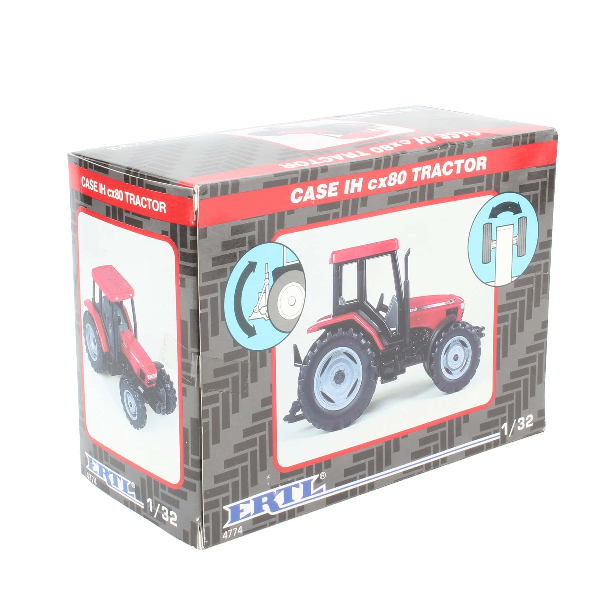 1/32 Case IH cx80 Tractor by ERTL - Image 2
