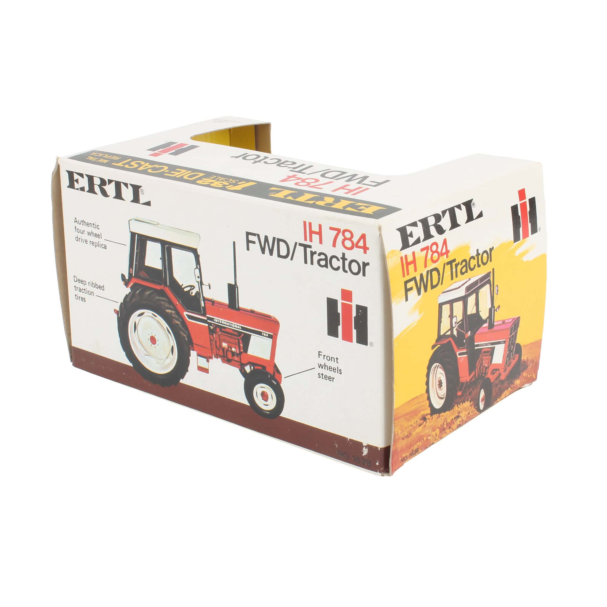 1/32 International Harvester 784 FWD Tractor with Cab by ERTL - Image 2