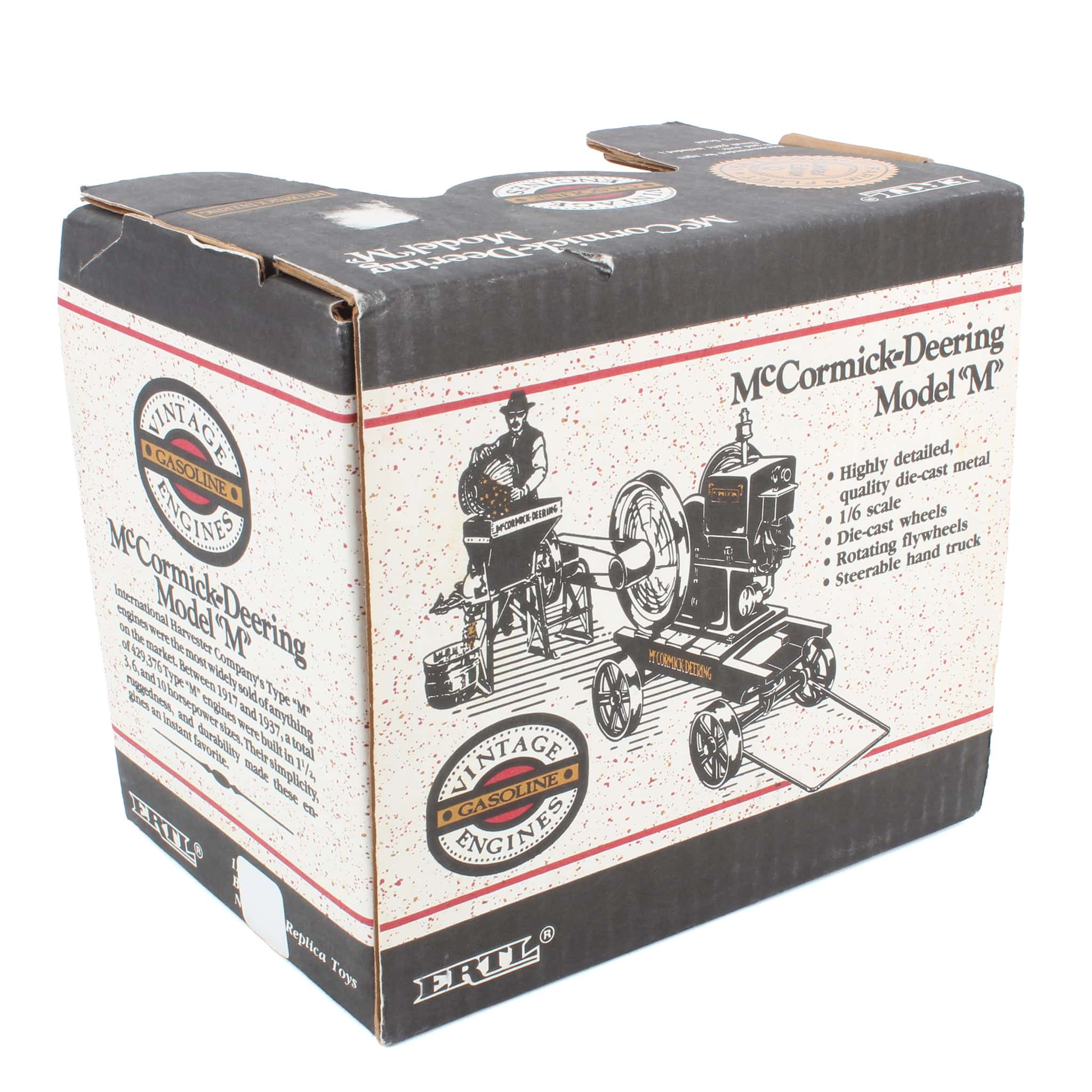 1/6 McCormick Deering Model M Engine, 1991 Quality Farm & Fleet Stores Special Edition - Image 2