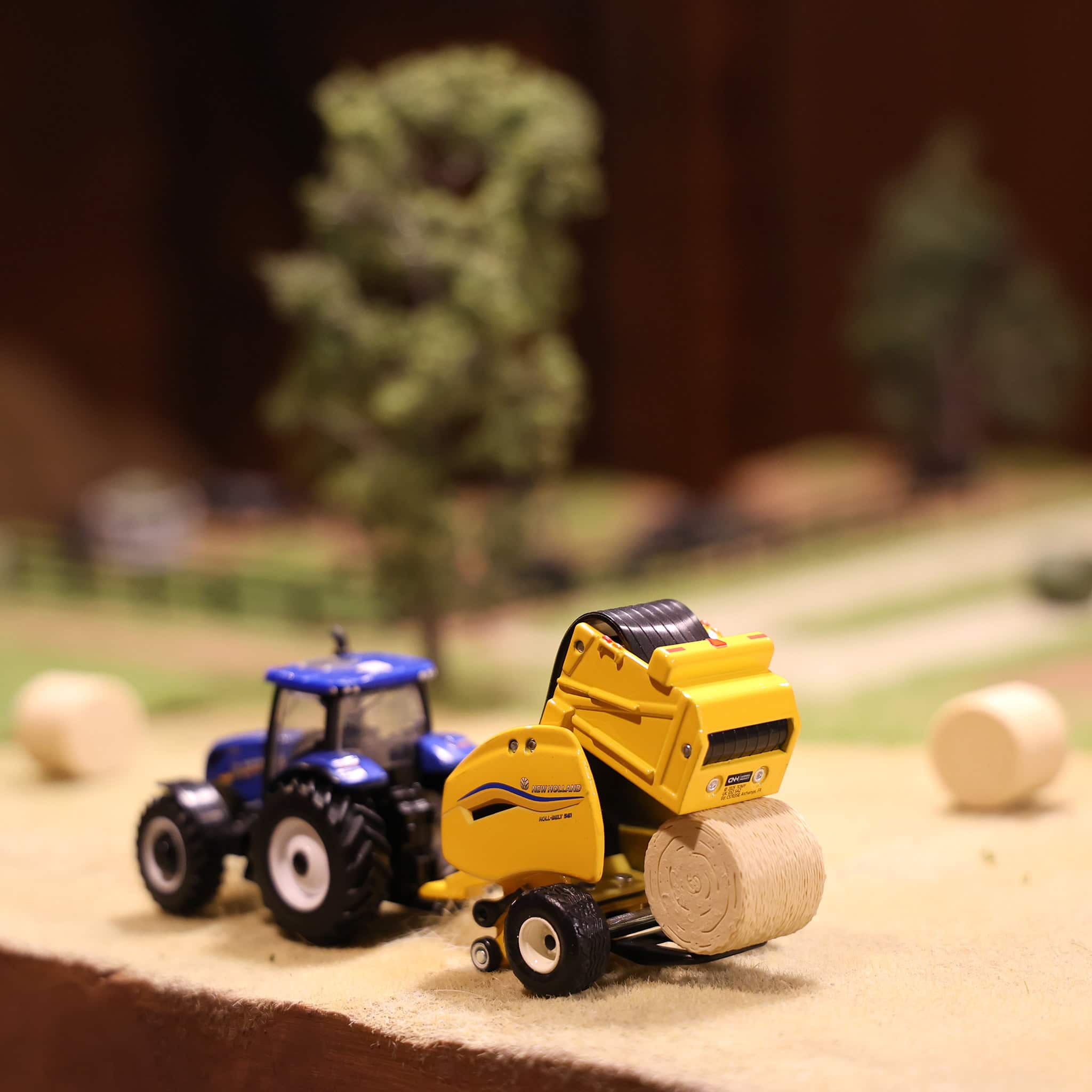 1/64 Round Straw Bales 12-Pack by REVD Toys, 3D Printed - Image 6