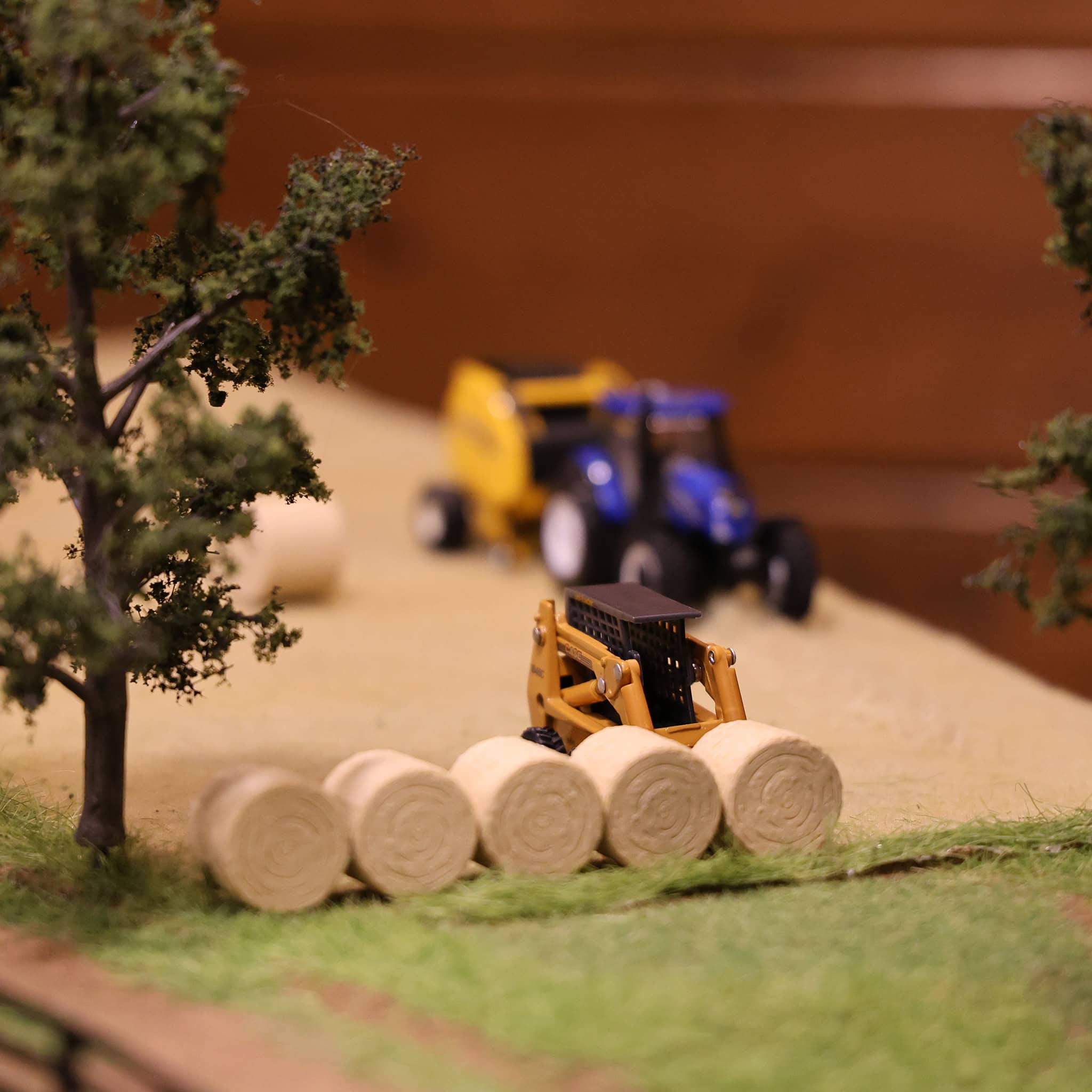 1/64 Round Straw Bales 12-Pack by REVD Toys, 3D Printed - Image 8