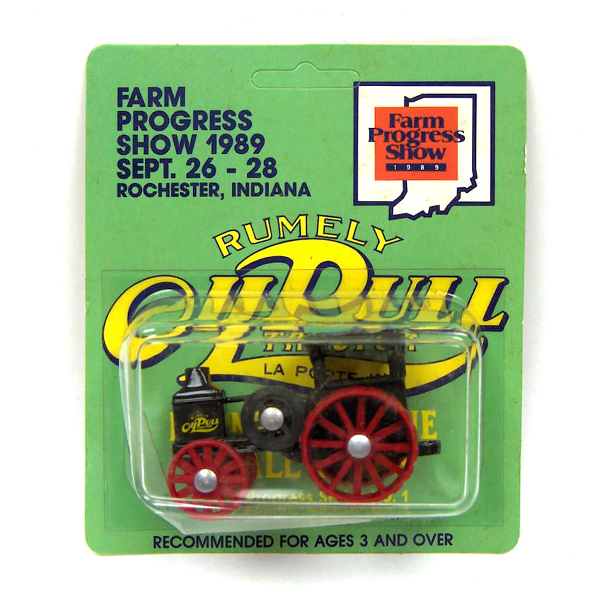 1/64 1919 Rumely Oil Pull 16-30 Tractor by Scale Models, 1989 Farm Progress Show
