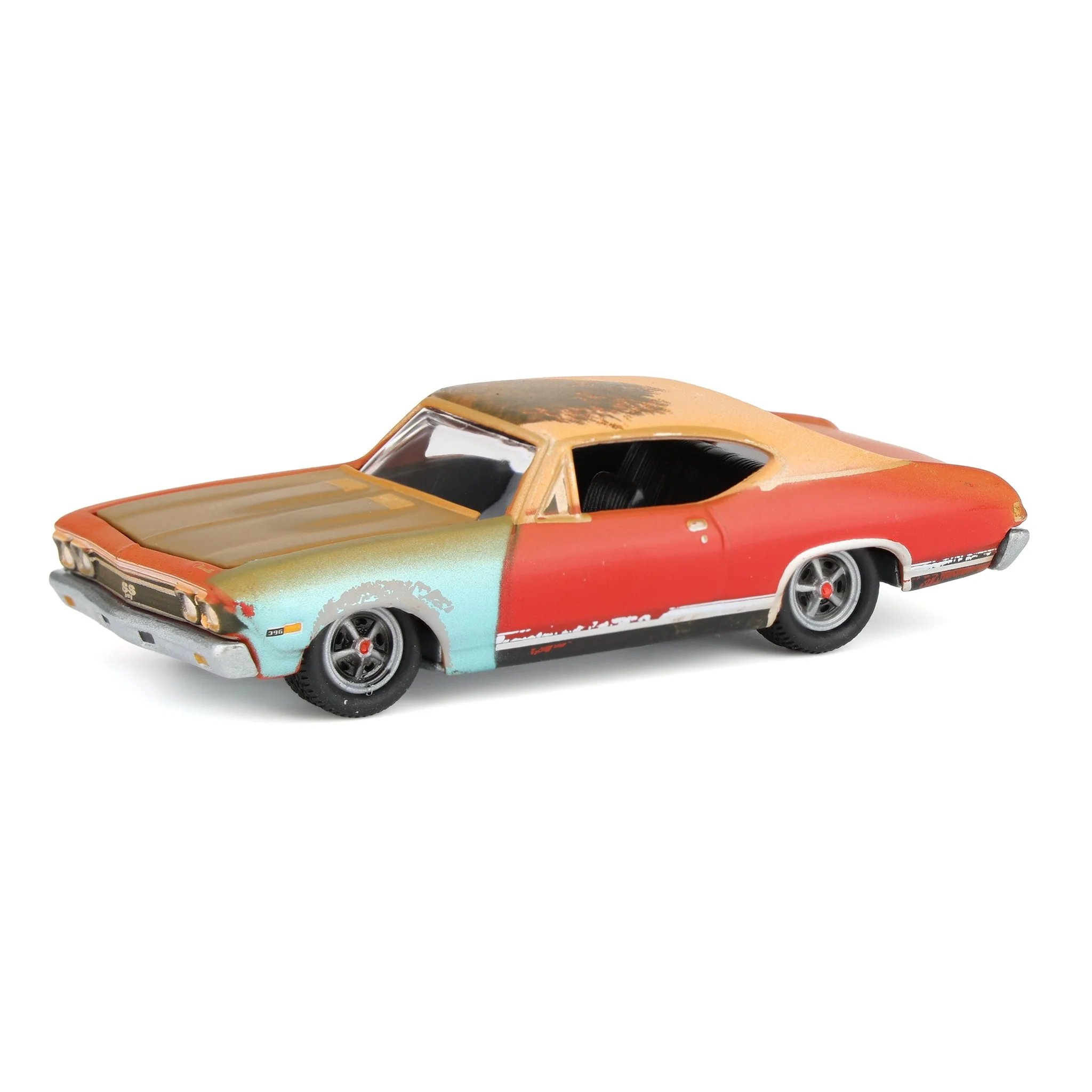 1/64 1968 Chevrolet Chevelle, Matador Red, Johnny Lightning Project in Progress