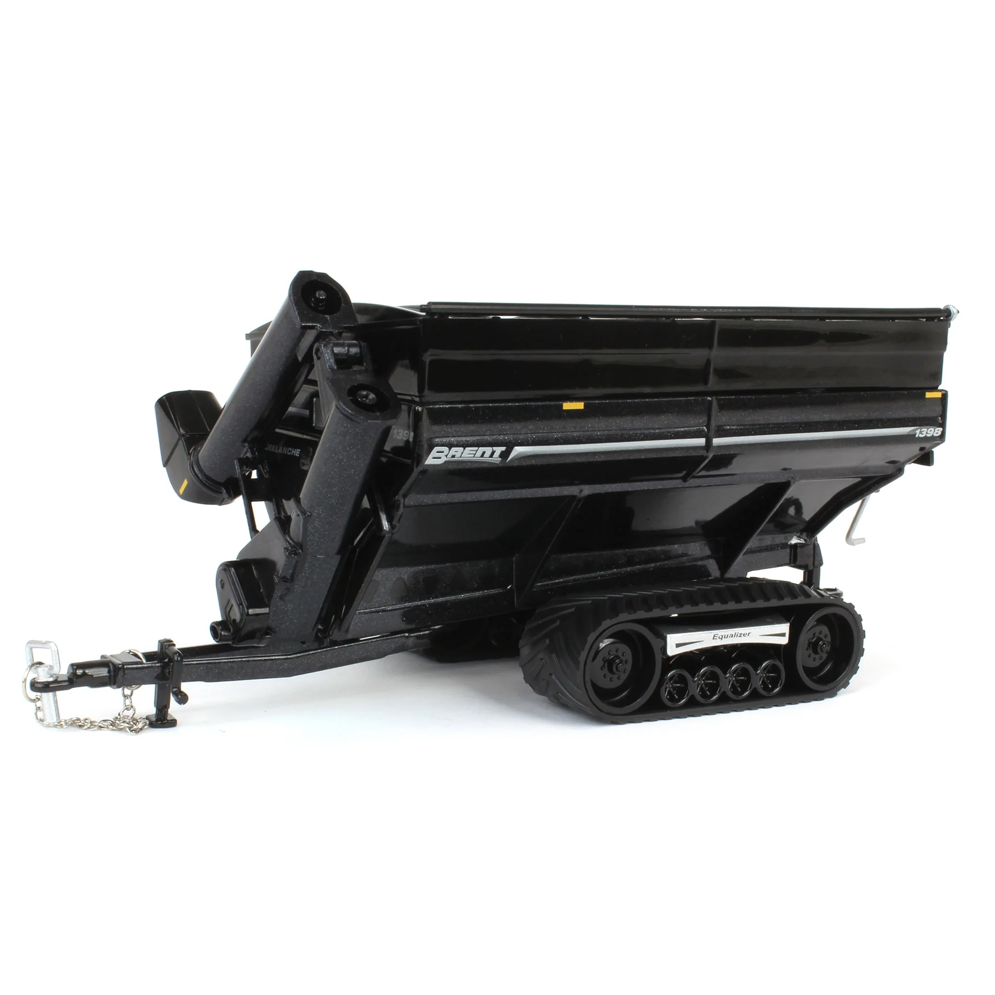 1/64 Brent 1398 Grain Cart with Equalizer Tracks, Metallic Black