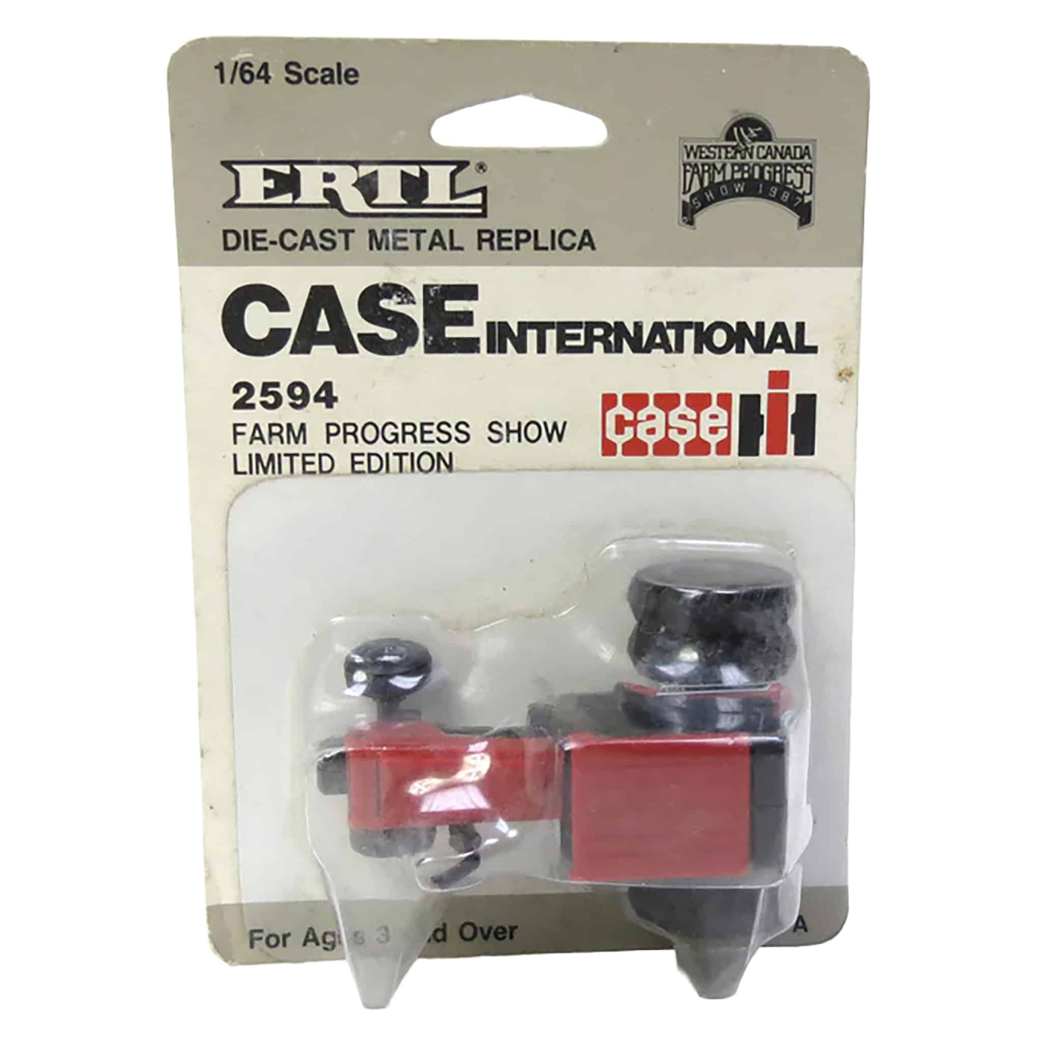1/64 Case IH 2594 Tractor with Duals by ERTL, 1987 Western Canada Farm Progress Show