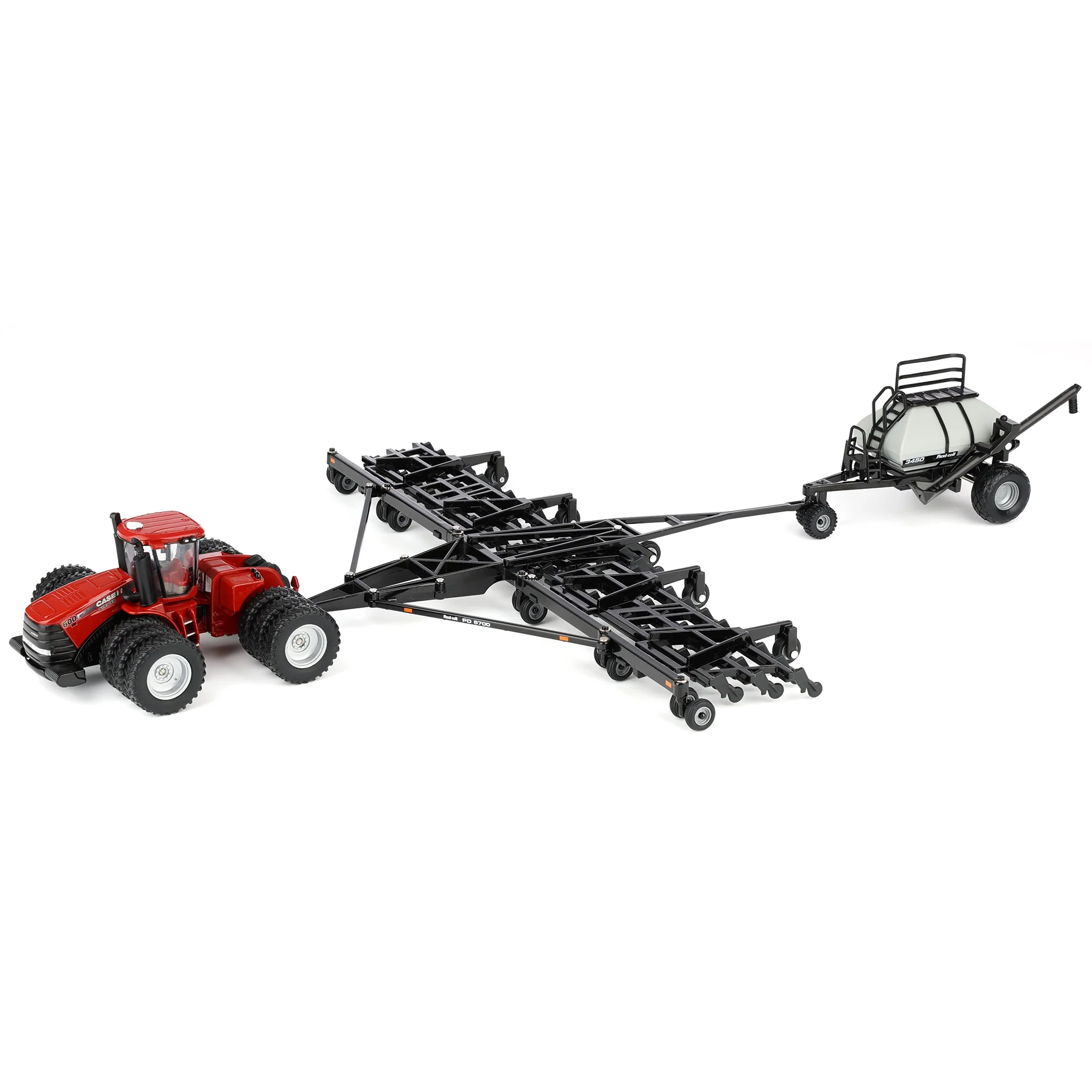 1/64 Case IH Steiger 600 HD Tractor with Flexi-Coil PD5700 Air Seeder & 3450 Cart, Outback Toys Exclusive
