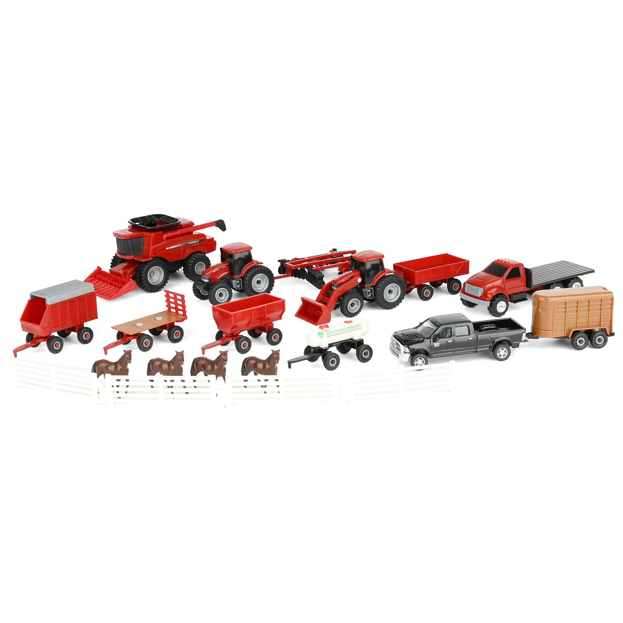 1/64 Case IH 20 Piece Farm Toy Playset by ERTL
