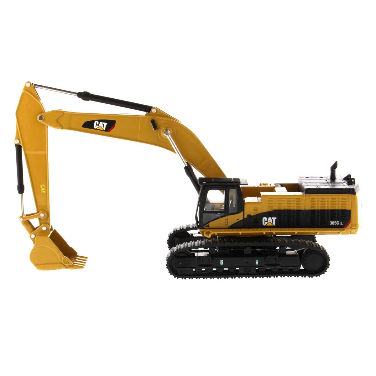 1/64 Caterpillar 385C L Hydraulic Excavator, Diecast Masters Play & Collect - Image 2