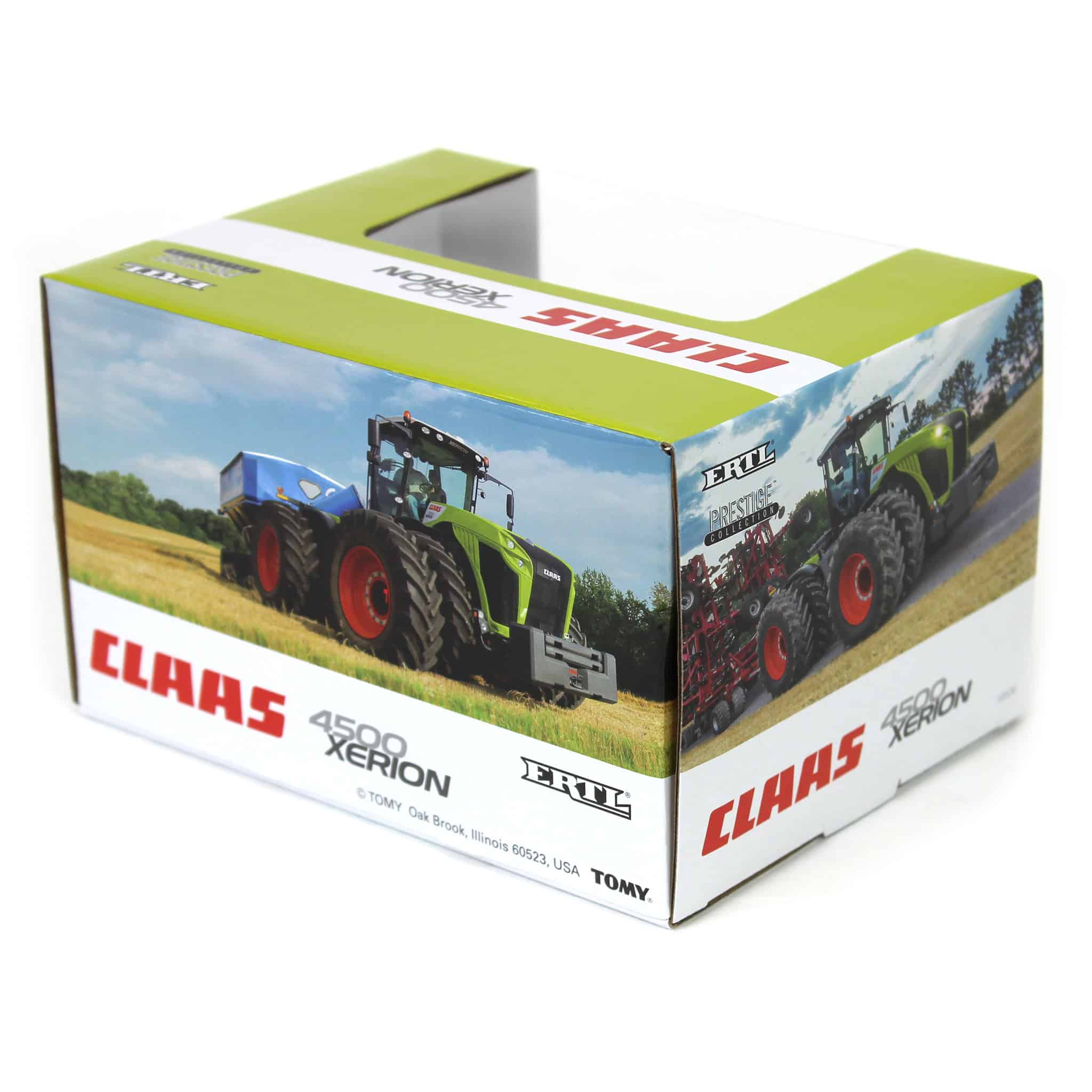 1/64 Claas Xerion 4500 4WD Tractor with Duals, ERTL Prestige Collection - Image 9