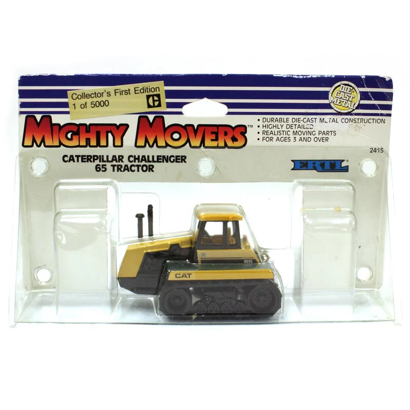 1/64 Collector Edition CAT Challenger 65 Tractor, ERTL Mighty Movers