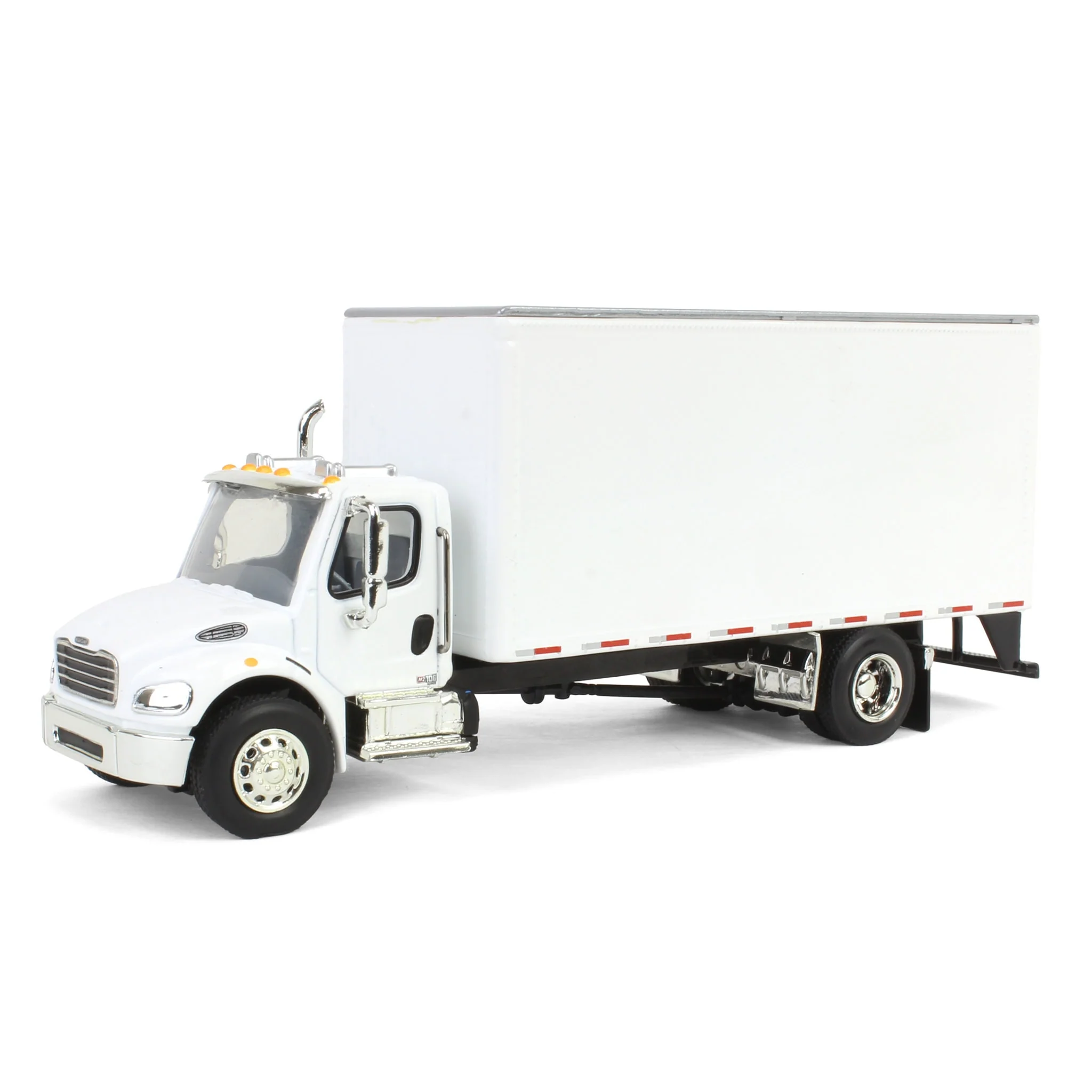 1/64 Freightliner M2 Van Box Truck, Blank White