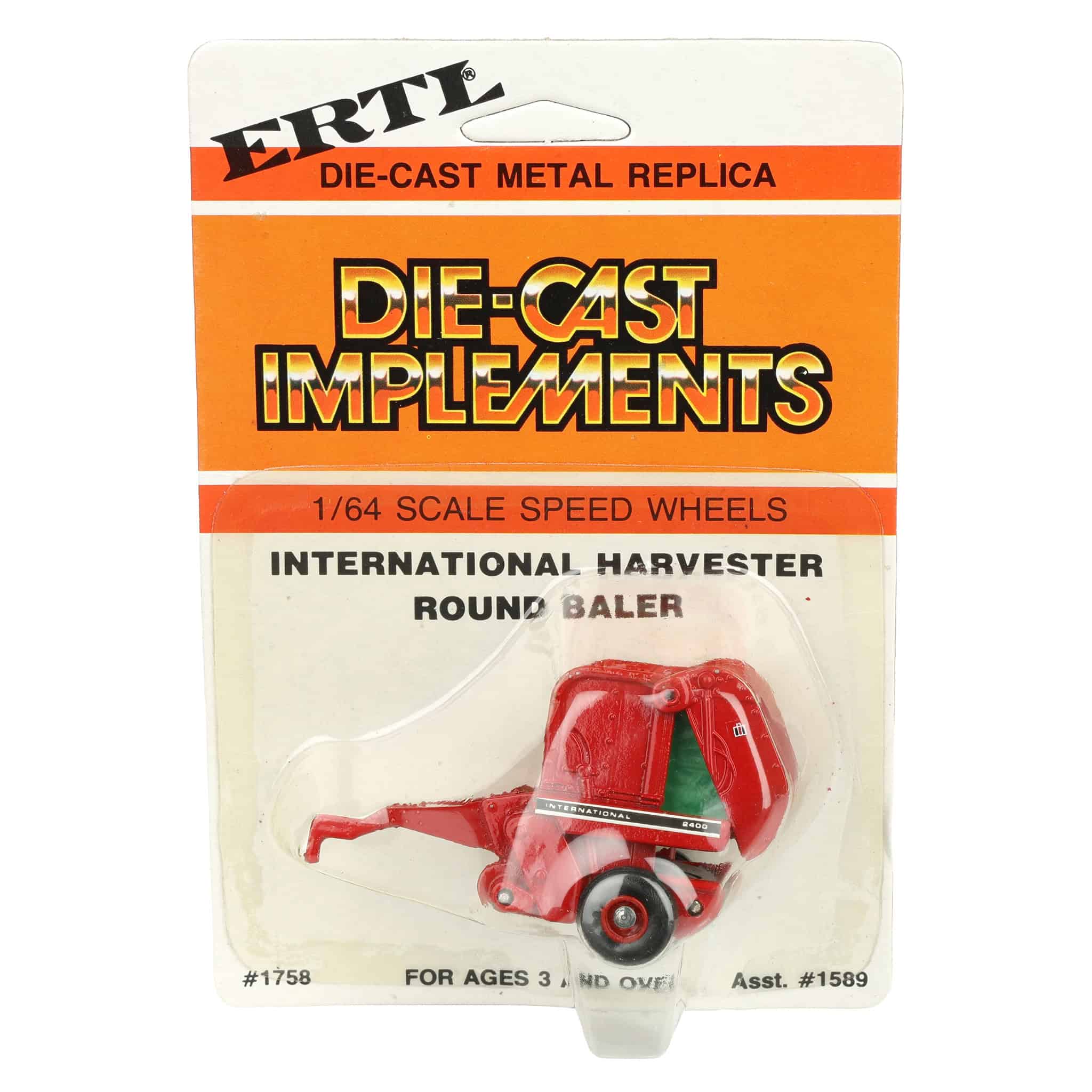 1/64 International Harvester 2400 Round Baler by ERTL - Image 6