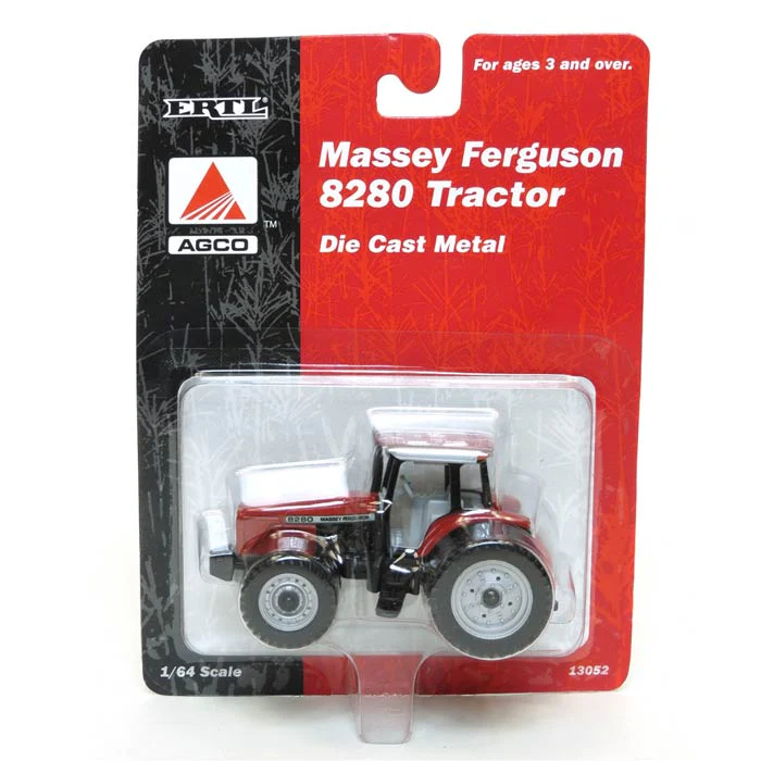 1/64 Massey Ferguson 8280 Tractor with Rear Duals by ERTL