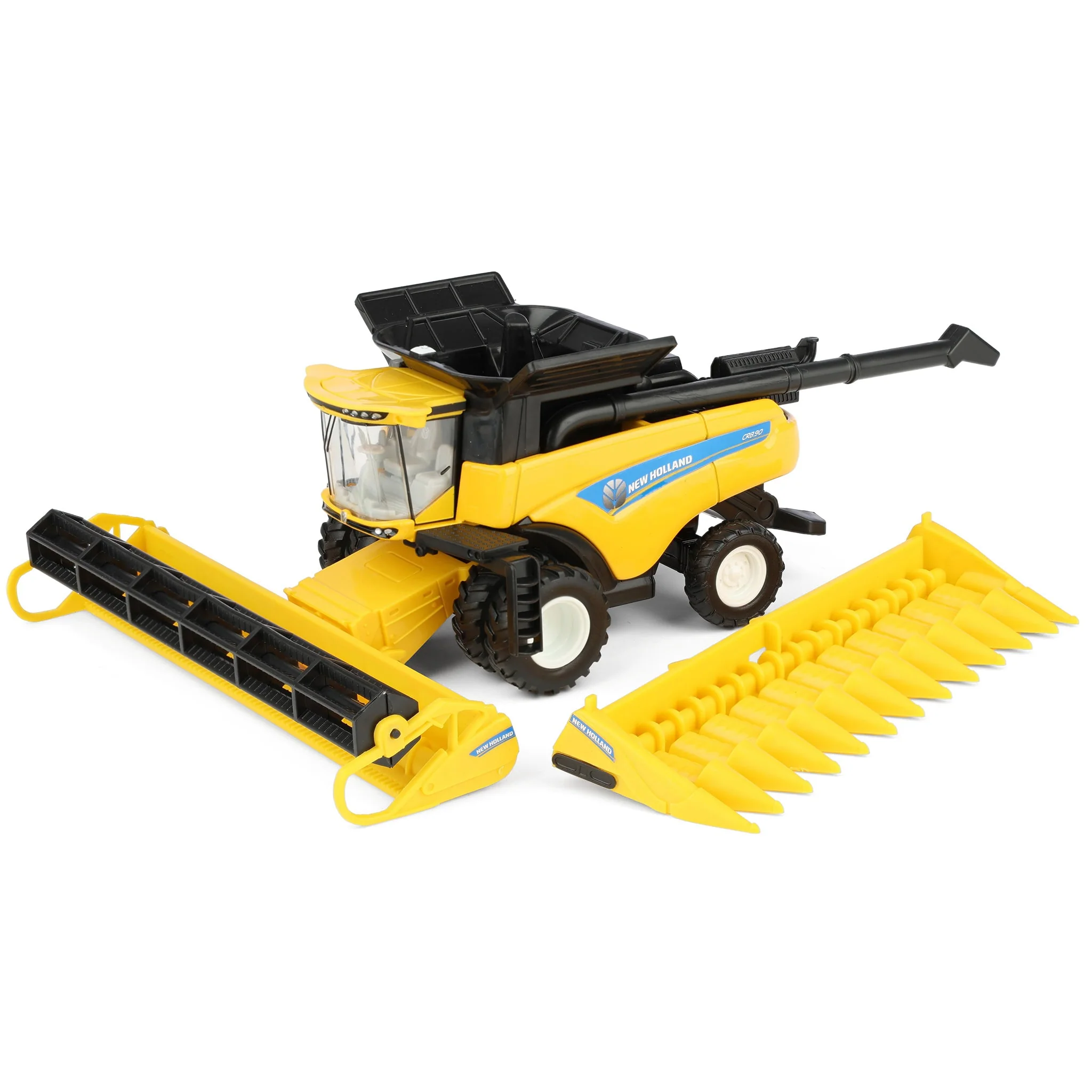 1/64 New Holland CR8.90 Combine with 2 Headers