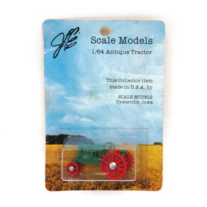 1/64 Oliver 80 Tractor with Narrow Front on Steel Wheels (Plastic) by Scale Models