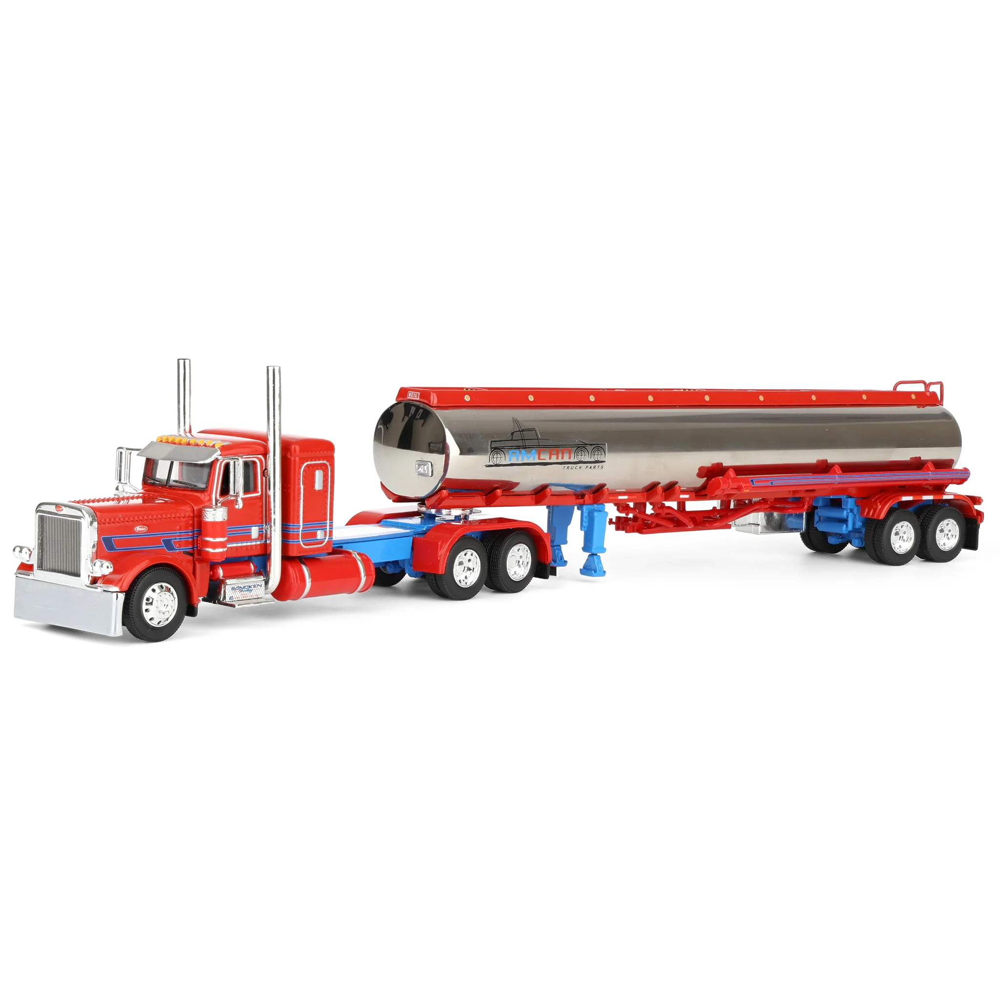 1/64 Peterbilt 389 with Heil Fuel Tanker, Big Rigs Series II #3: Sancken Custom Truck by Amcan, DCP by First Gear