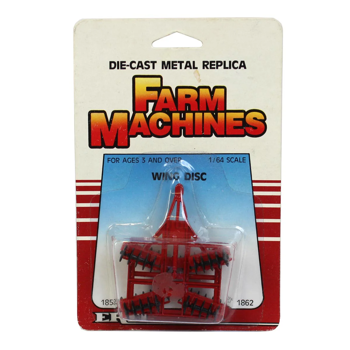 1/64 Red Folding Wing Disc by ERTL