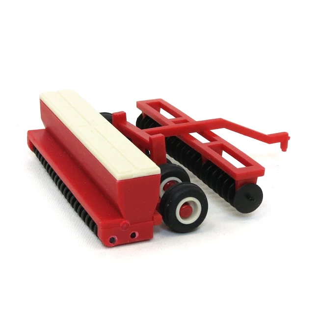 1/64 Red No-Till Drill with White Lid by Standi Toys - Image 2
