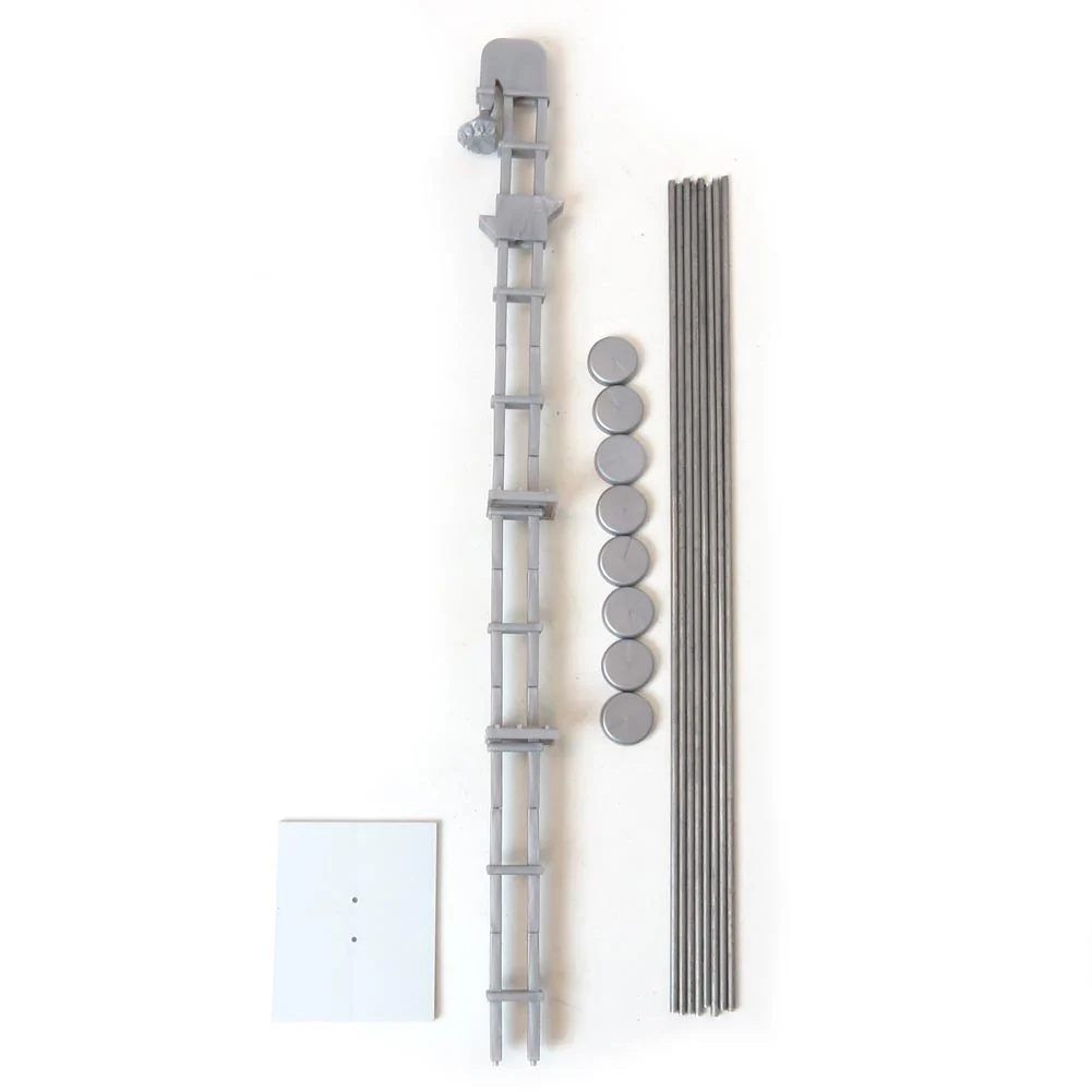 1/64 ST133 Standi Grain Leg, Silver (30 Pieces)