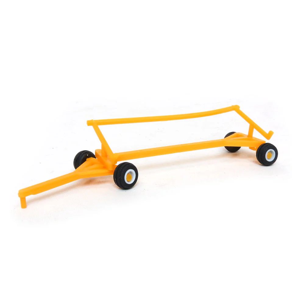 1/64 Plastic Yellow Combine Header Trailer Farm Toy Replica by Standi Toys