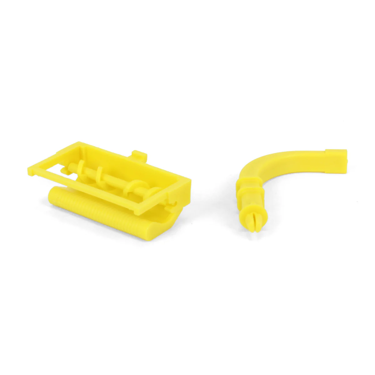 1/64 Plastic Yellow Hay Head & Spout for Pull Type Forage Harvester by Standi Toys