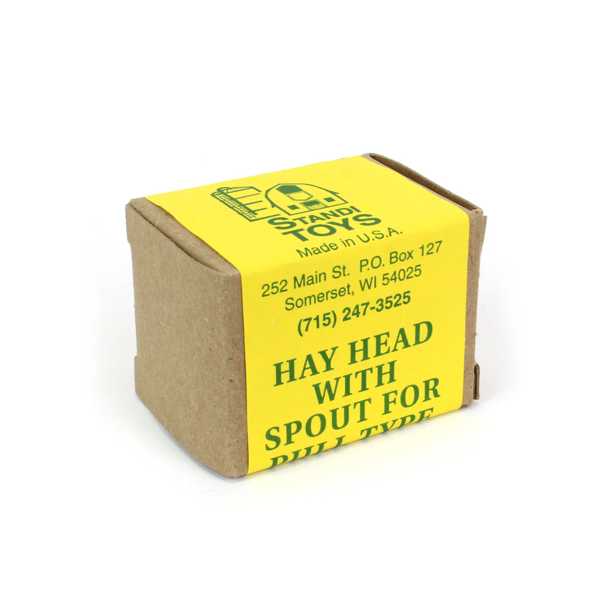 1/64 Plastic Yellow Hay Head & Spout for Pull Type Forage Harvester by Standi Toys - Image 3