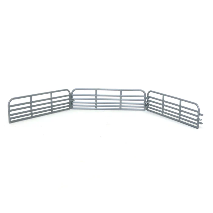 1/64 Silver (3) 16 feet Cattle Gate for Fence by Standi Toys