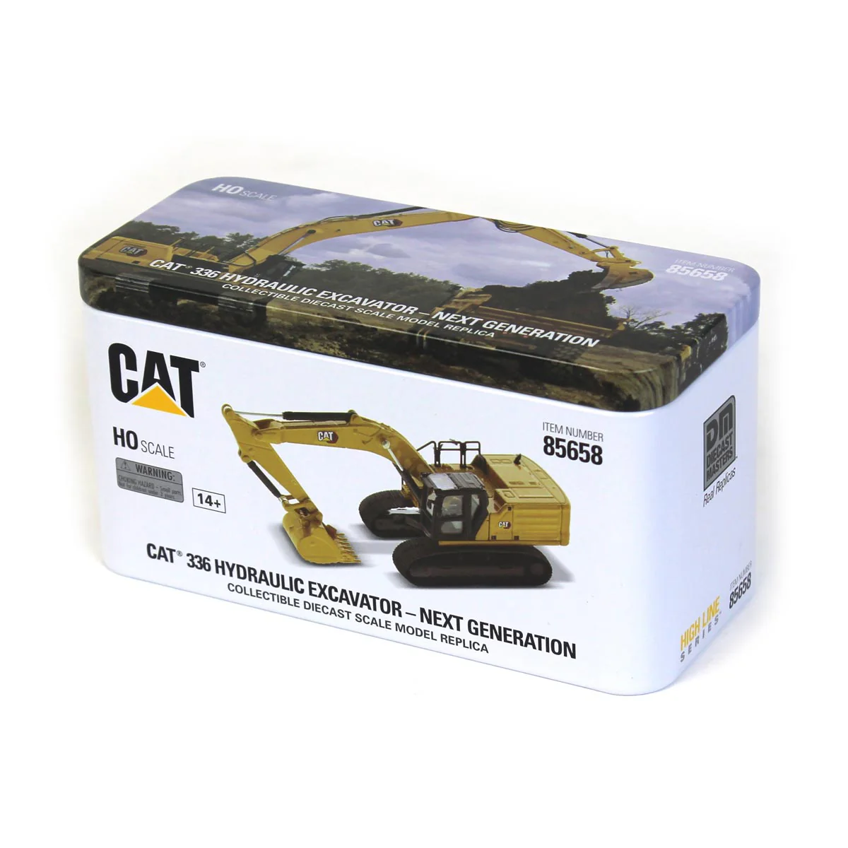 1/87 Caterpillar 336 Hydraulic Excavator, Next Generation, High Line Series by Diecast Masters - Image 7