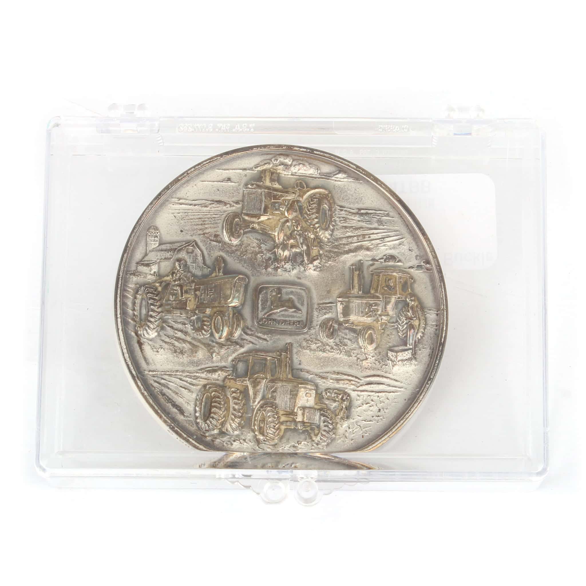 1982 John Deere 4 Tractor Belt Buckle