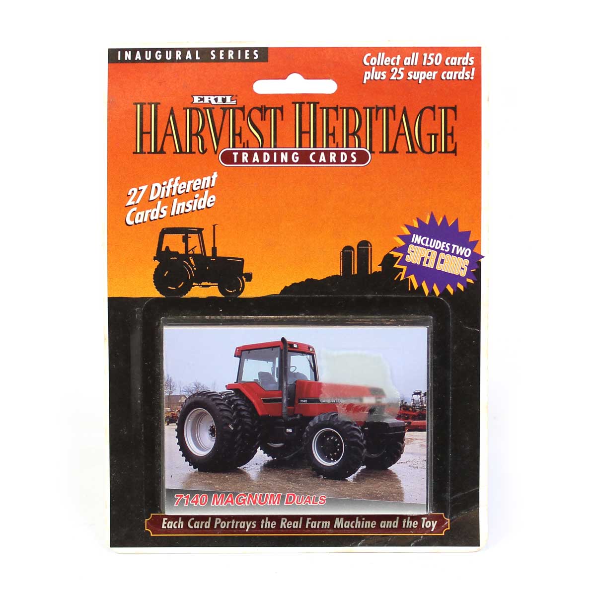 1994 ERTL Harvest Heritage Trading Cards, 27 Pack